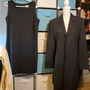 EUC Valerie Stevens Collection pinstripe suit